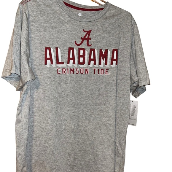 New university of Alabama crimson tide roll tide gray Tshirt size Large L - Picture 1 of 2